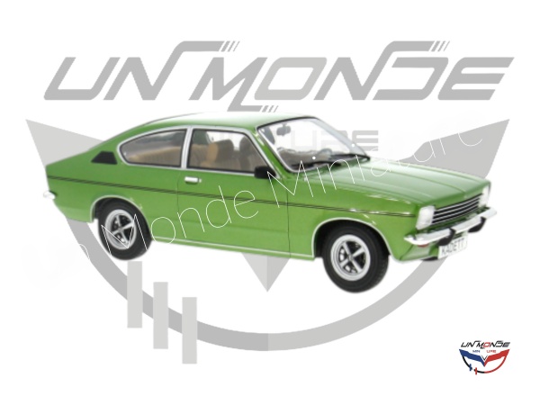Opel Kadett C Coupe Verte 1975