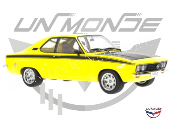 Opel Manta A Irmscher 1974 Yellow and Black