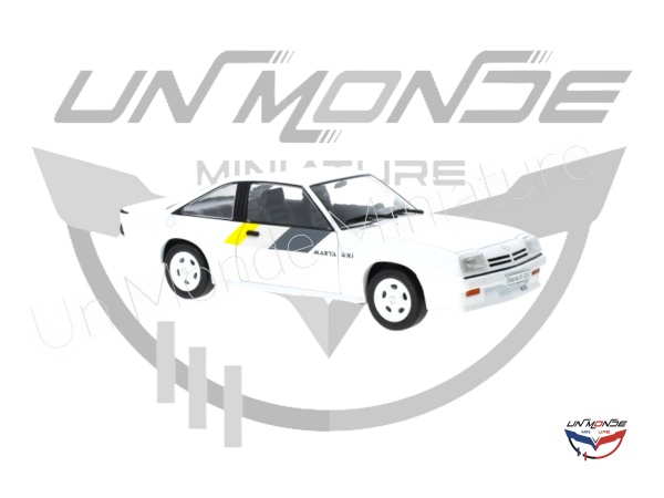 Opel Manta B GSI White Decorated