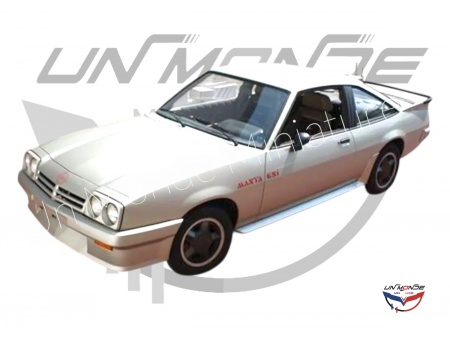 Opel Mantra GSI 1987 Platine Metallisé