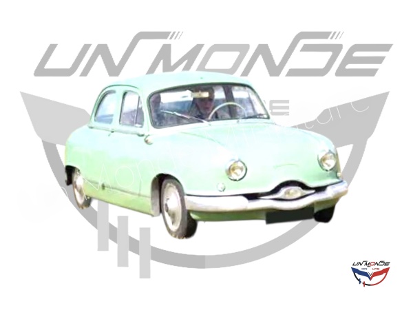 Panhard Dyna Z12 1958 Aigue Marine