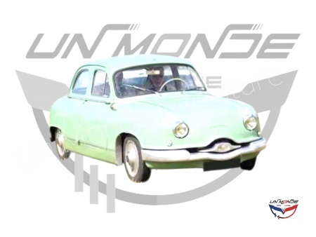 Panhard Dyna Z12 1958 Aigue Marine