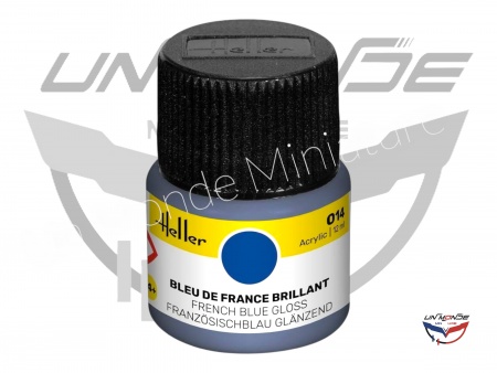 Peinture Acrylic 014 Blue de France Brillant 12ml