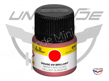 Peinture Acrylic 019 Rouge Vif Brillant 12ml