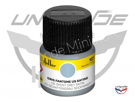 Peinture Acrylic 127 Gris Fantome US Satine 12ml