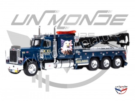 Peterbilt 359 Wrecker Bleu 1980 IXO America