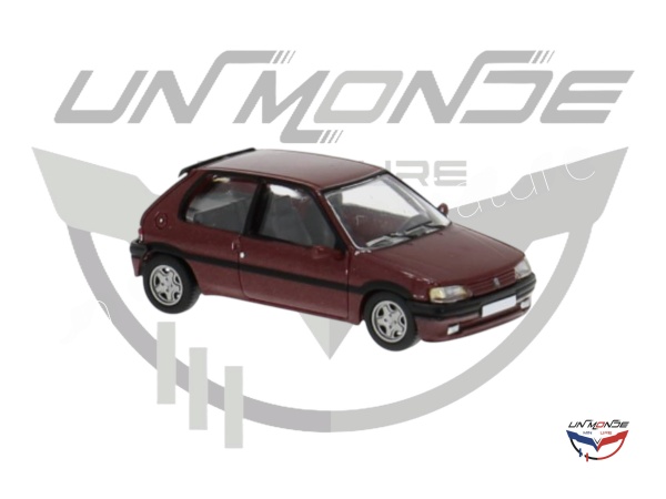 Peugeot 106 XSI Dark red