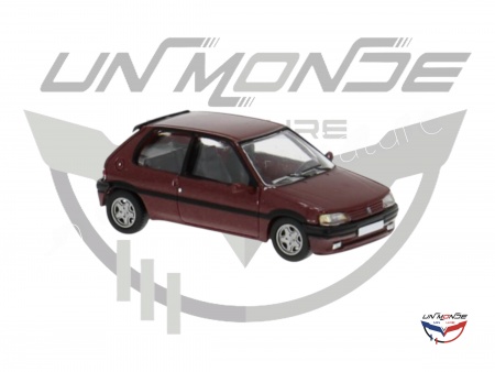 Peugeot 106 XSI Dark red