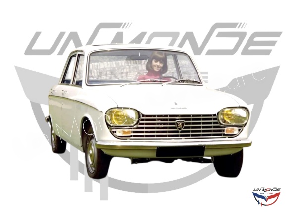 Peugeot 204 1967 Blanc