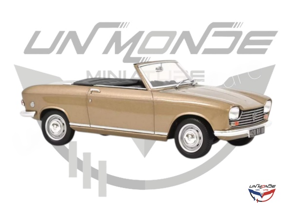 Peugeot 204 Cabriolet 1967 Beige Metallis�