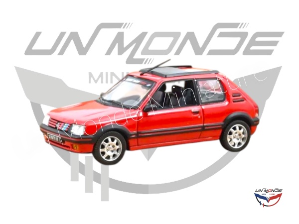 Peugeot 205 GTI 1 .9 1991 Vallelunga Red with PTS Deco