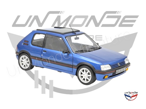 Peugeot 205 GTI 1.9 With Windoroof 1992 Miami Blue