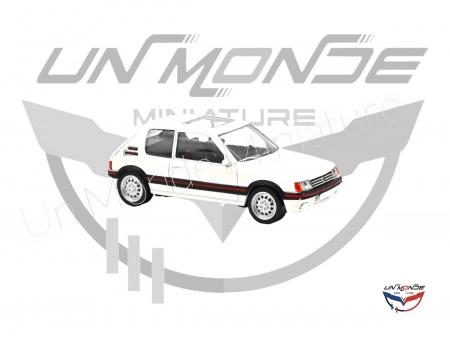 Peugeot 205 GTI 1986 Meije White Jet-Car