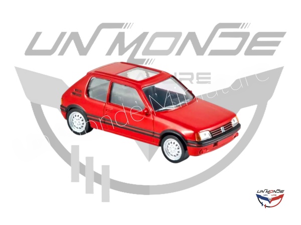 Peugeot 205 GTI 1986 Vallelunga Red Jet-Car