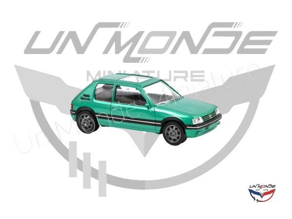 Peugeot 205 GTI 1992 Green Metallic Jet-Car
