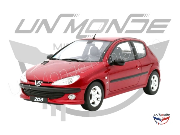 Peugeot 206 S16 Red 1999