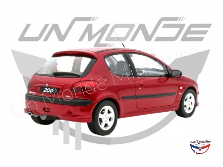 Peugeot 206 S16 Red 1999