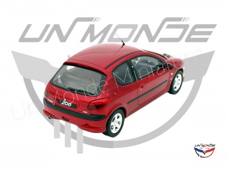 Peugeot 206 S16 Red 1999