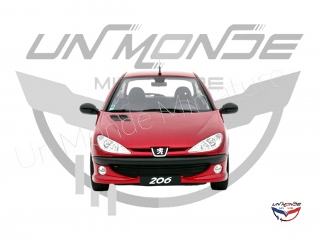 Peugeot 206 S16 Red 1999