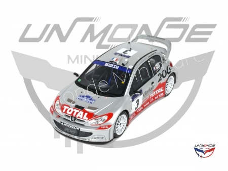 Peugeot 206 WRC PANIZZI TDC 2002 Silver
