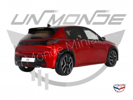 Peugeot 208 GT Hybrid 2024 Red Elixir