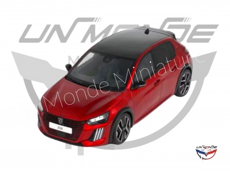 Peugeot 208 GT Hybrid 2024 Red Elixir