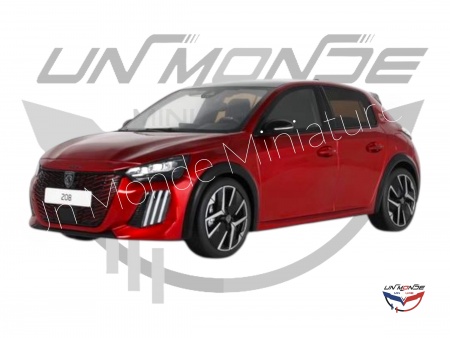 Peugeot 208 GT Hybrid 2024 Red Elixir