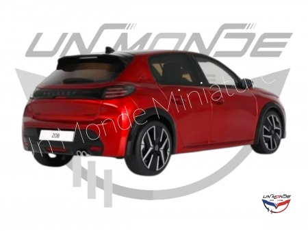 Peugeot 208 GT Hybrid 2024 Red Elixir