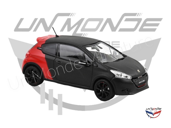 Peugeot 208 GTi 30TH 2014 Black Matt & Red