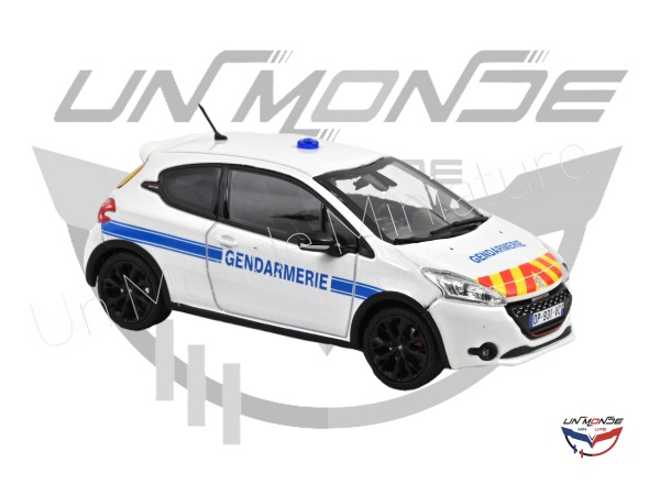 Peugeot 208 GTi 30TH 2014 Gendarmerie 1:43