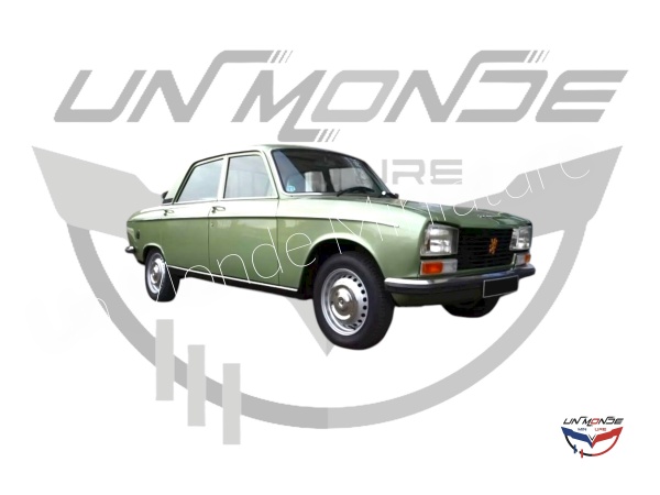 Peugeot 304 1977 Vert Dor Metallis
