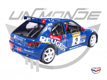 Peugeot 306 #2 J.ASCONA-J.BILLMAIER 1997 Maxi Blue