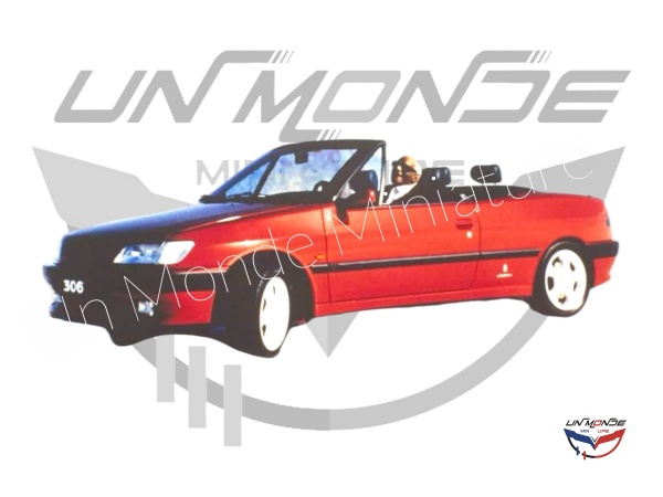 Peugeot 306 Cabriolet 1994 Diablo Red