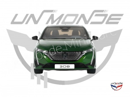 Peugeot 308 GT 2022 Olive Green