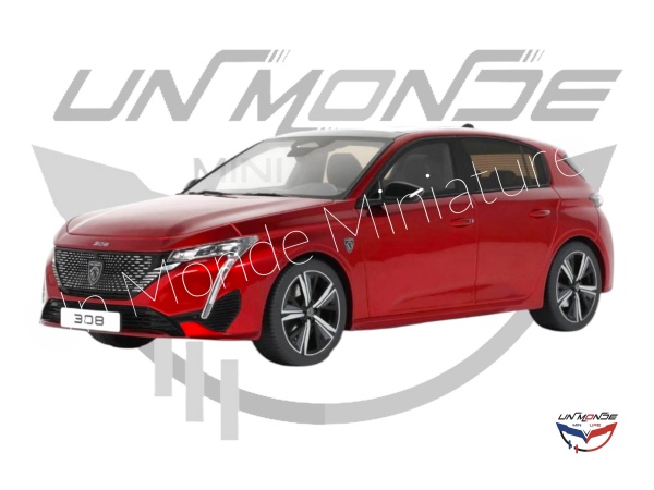 Peugeot 308 GT 2022 Red