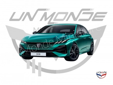 Peugeot 308 GT Hybrid 2026 Blue