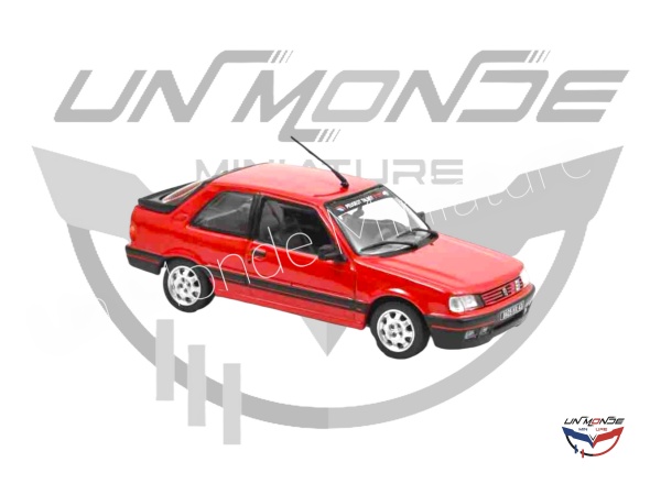 Peugeot 309 GTI 1987 Vallelunga Red with Deco