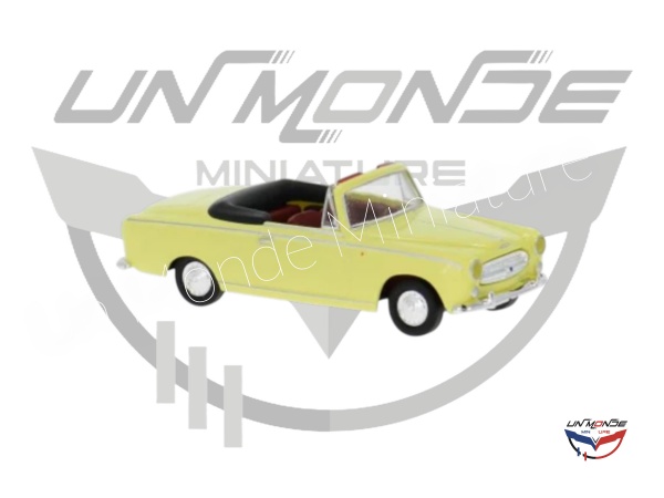 Peugeot 403 Cabriolet 1956 Light Yellow