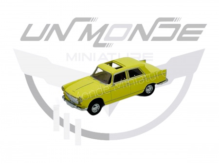 Peugeot 404 Jaune Clair Avec Toit Ouvrant