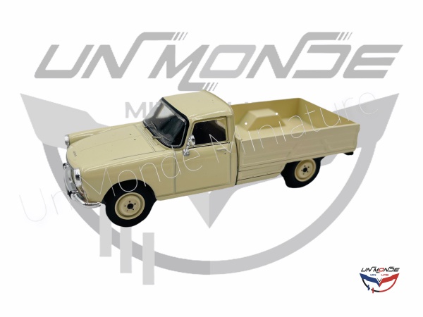 Peugeot 404 Pick Up Crme ouvert