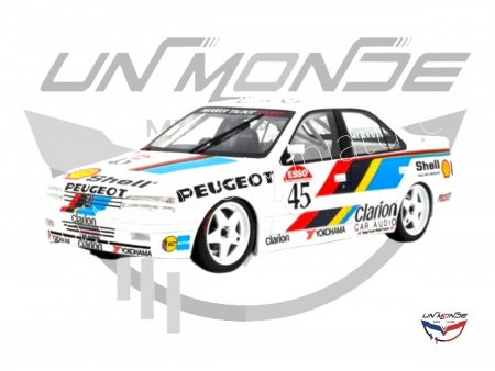 Peugeot 405 MI16 BTCC R.GRAVETT 1992 White