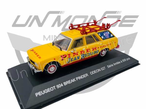 Miniature Odeon RENAULT CLIO II PHASE 1 ROUGE METALLISE