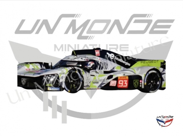 Peugeot 9x8 VERGNE/JENSEN/DI RESTA #93 Grey