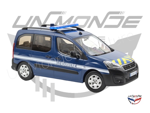 Peugeot Partner 2016  Gendarmerie Blue & Yellow stripping