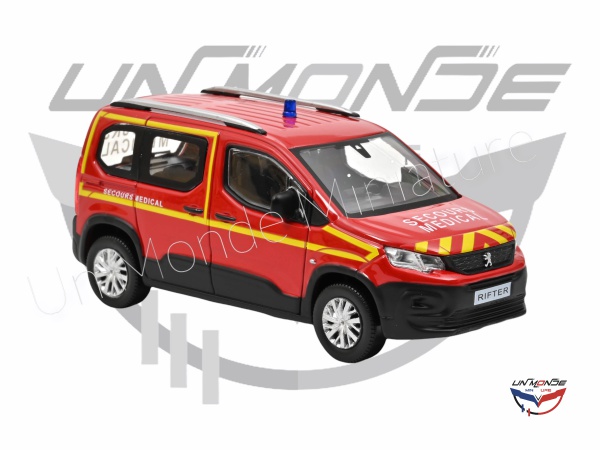 Peugeot Rifter 2019 Pompiers - Secours Médical