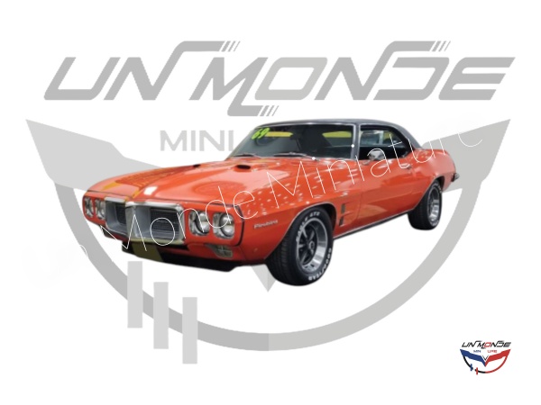 Pontiac Firebird 400 1969 Red