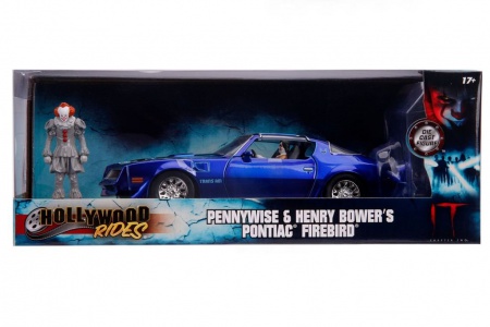 Pontiac Firebird With Pennywise + IT Zombie Figure