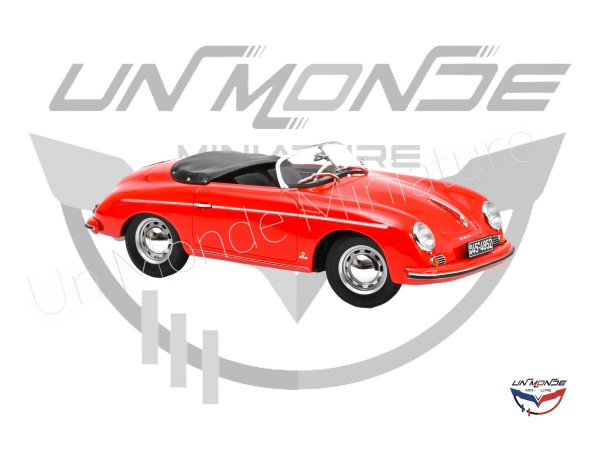 Porsche 356 Speedster 1954 Red