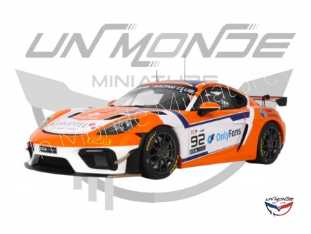 Porsche 718 Cayman GT4 RS Clubsport Orange E.HEYERDAHL/N.MALOY GT4