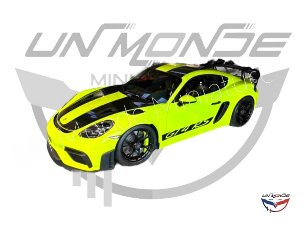 Porsche 718 Cayman GT4 RS With Weissach Package 2024 Acid Green
